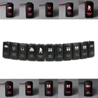 Автомобильные светодиодсветодиодный Противотуманные фары 12 В, красный переключатель для Toyota Landcruiser Prado круиз США для TOYOTA 1998-2007 для HILUX 2005-2014