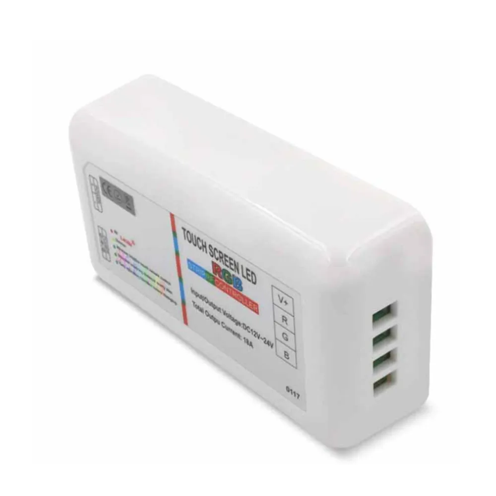 Светодиодный контроллер RGB / RGBW с сенсорным экраном 2 4G беспроводной сенсорный