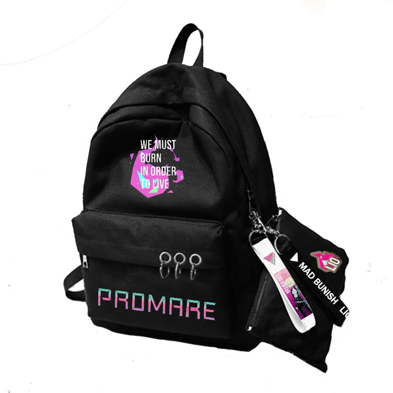 

Anime Promare Galo Thymos Lio Fotia Backpack Shoulder Bag +penbag Cosplay Prop