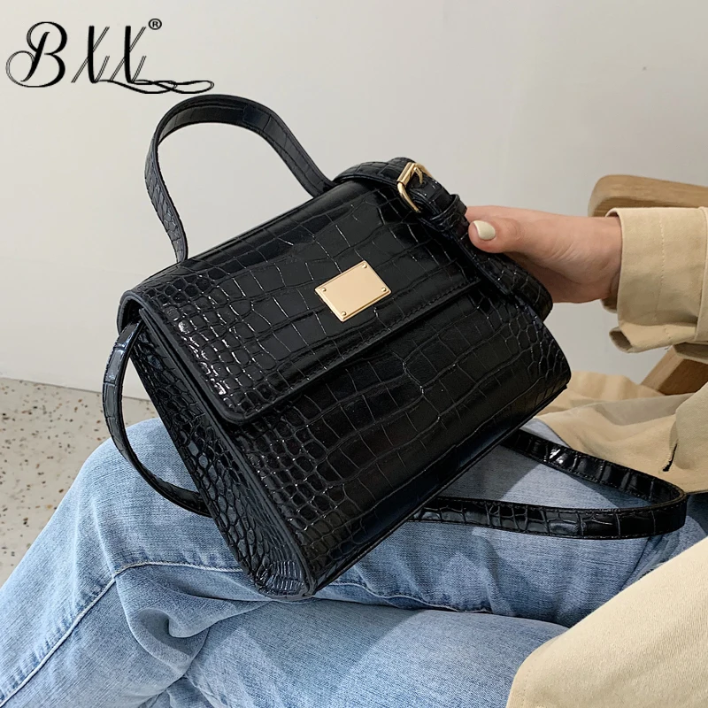 BXX Sac/ модные осенне-зимние роскошные женские сумки дизайнерские винтажные каменные узоры небольшой квадратный пакет сумка ZE687