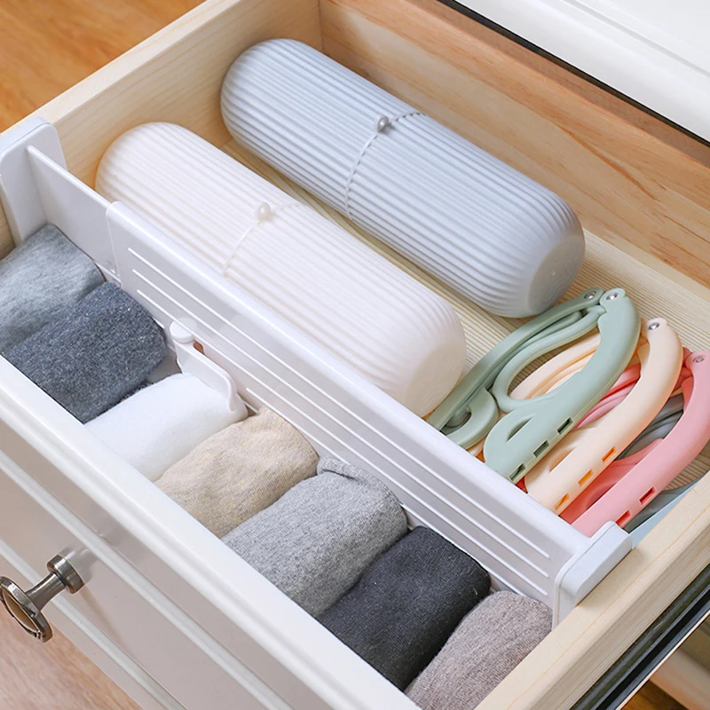 

Adjustable Storage Drawers Divider Retractable Drawer Partition Holder Clapboard