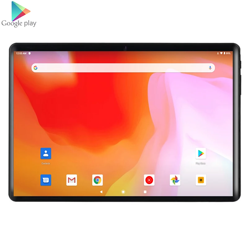 Супер10-дюймовый планшетный ПК Android 9 0 ОС 32 ГБ eMMC 2.5D стекло 1280*800 HD Wi-Fi GPS планшет 64