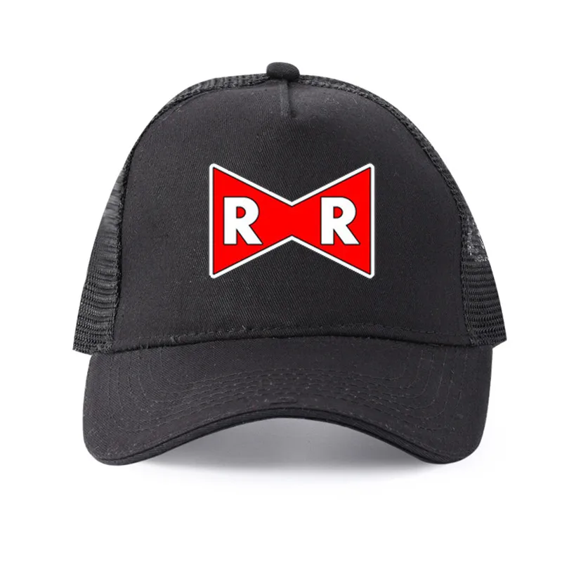 Бейсболка с красной лентой и логотипом в стиле милитари весна лето мужская