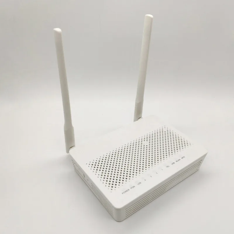 6 шт. Gpon onu EG8141A5 1GE + 3FE WLAN 2 4G WIFI 1TEL Б/у EPON ONT FTTH 5DB антенна домашнее оптоволоконное