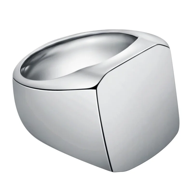 Женское кольцо с перстней Valily простое из стерлингового серебра 925 пробы