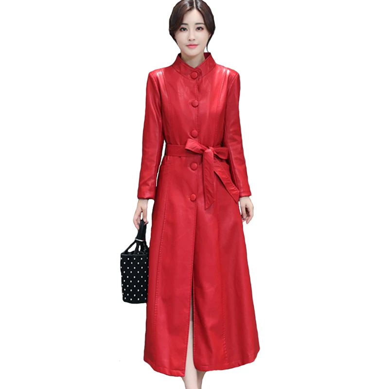 2024 весенне-осеннее новое кожаное пальто-ветровка для женщин кожаная куртка