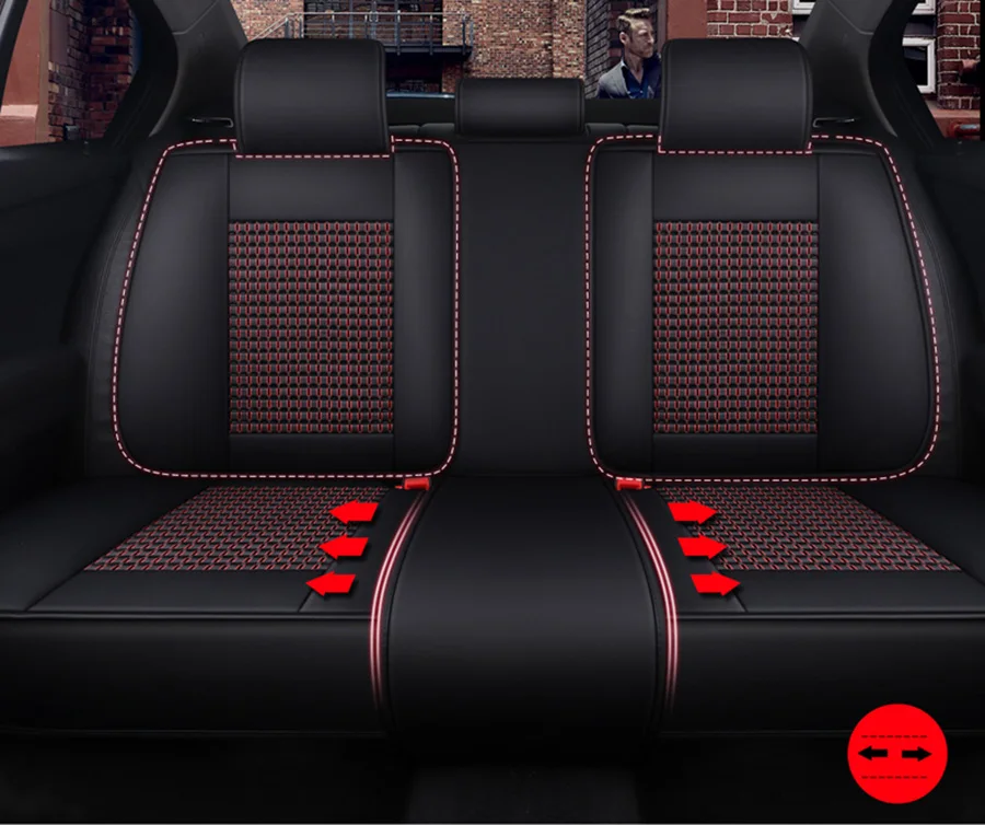 Кожа и шелк льда 5 машинные места чехлы для сидений kia soul Morning Picanto daewoo lanos nexia toyota aqua aygo zotye t600 автокресла