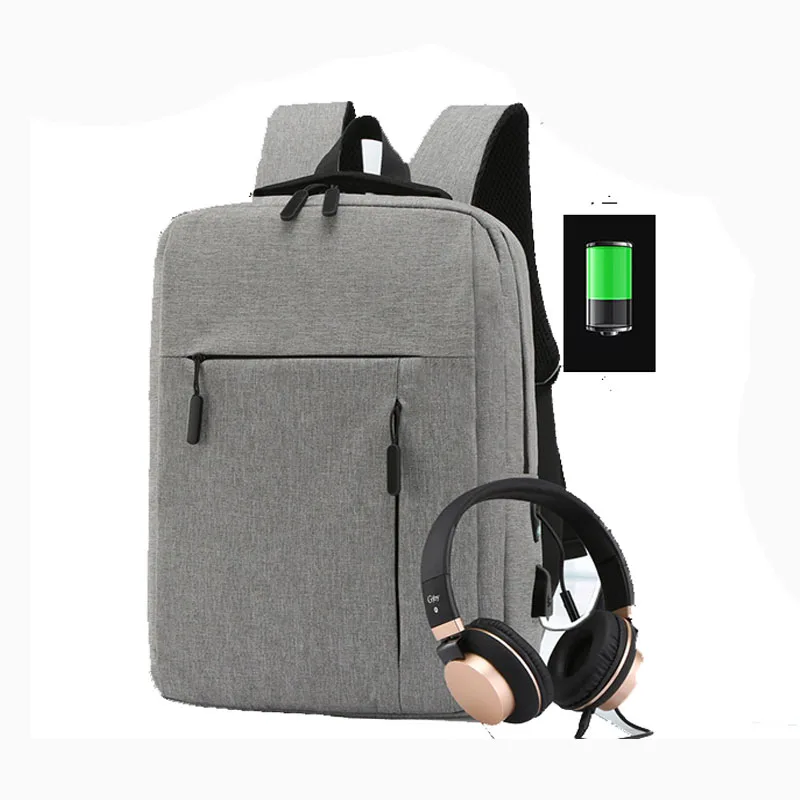 Рюкзак с USB-разъемом и логотипом на заказ |