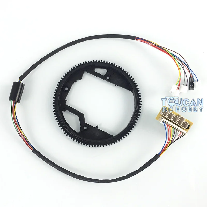 

1/16 Henglong 6.0 Tank Plastic 360Â° Small Rotating Gear ElectricÂ Slip Ring 12P THZH0802