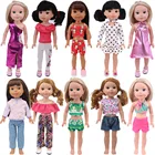 Одежда для кукол 14,5 дюйма, милое платье, Повседневная Одежда для кукол 32-34 см, аксессуары для кукол Paola Reina, подарки для девочек