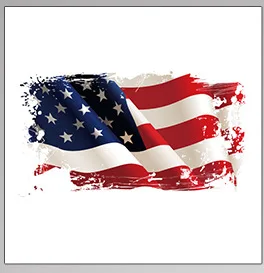 Нашивки с американским флагом для одежды &quotсделай сам&quot &quotЖелезная&quot