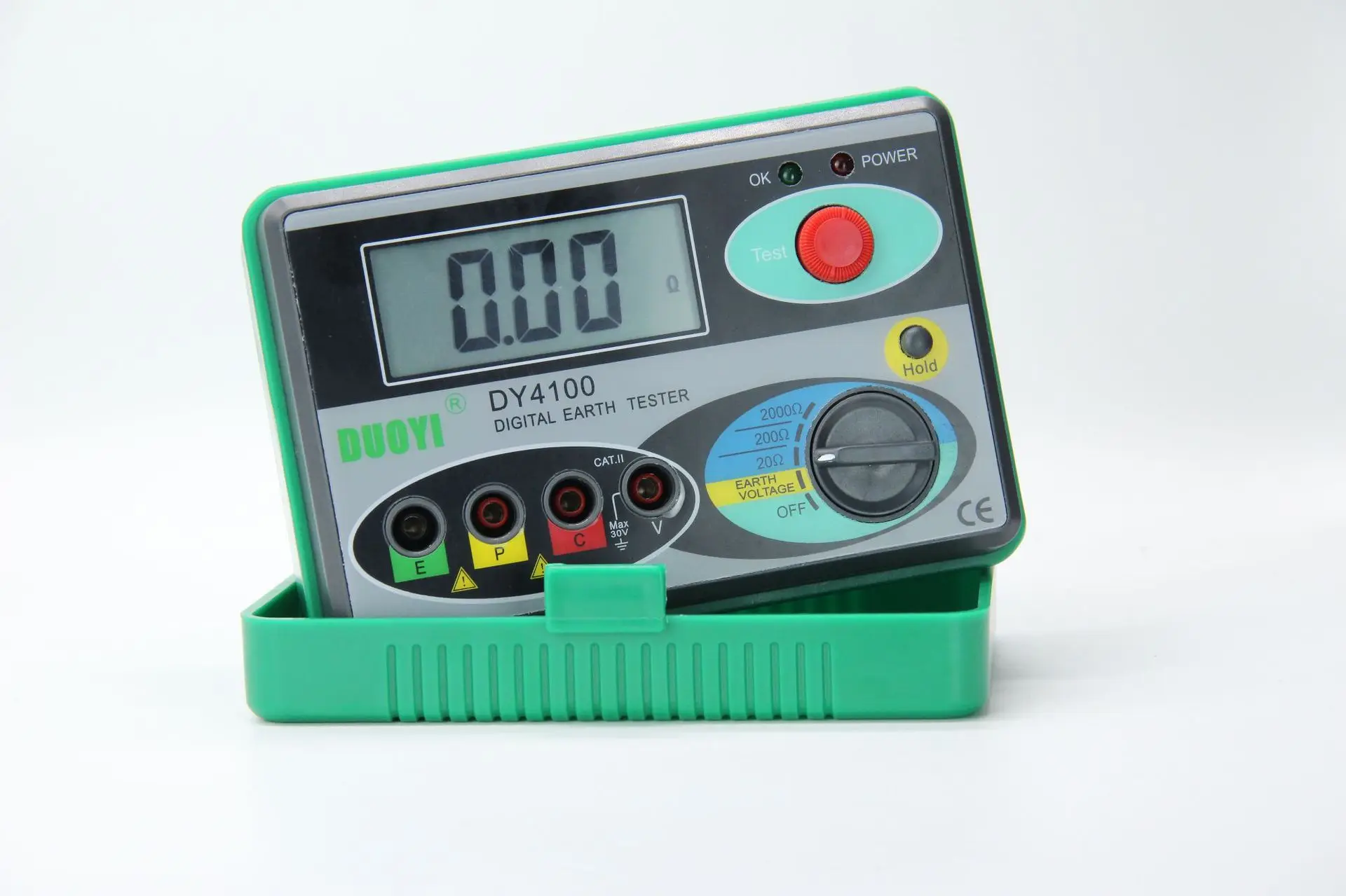 

Megohmmeter 0-2000 Ohm Real Digital Earth Tester DY4100 Ground Resistance Tester Meter
