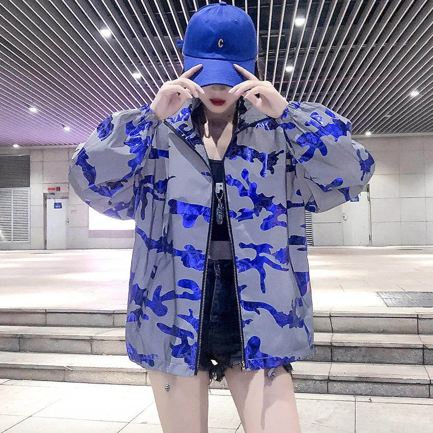 Женская Осенняя куртка с длинным рукавом новая свободная бейсбольная в