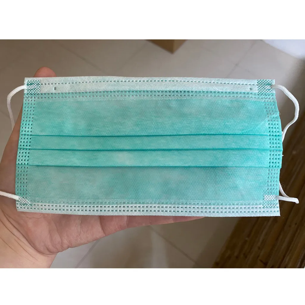 

50pc Disposable Face mask Non-woven Denta Industrial 3ply Ear Loop Mascarilla De Proteccion Breathing Facemask Filter Masque