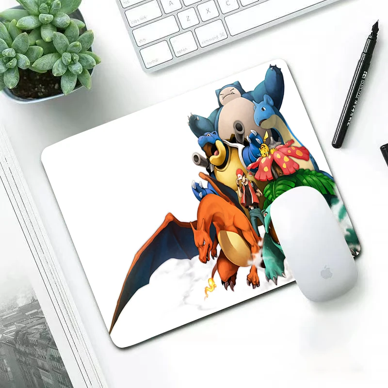 

Pokemon Small Gaming Mouse Pad Waterproof Work and office Mousepad Gamer Computer Desk Mat Pad Gamer Mouse Mat for PC