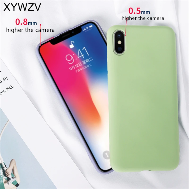 For Huawei Honor 20i Case Matte Soft TPU Silicone Phone Candy Color Back Cover |