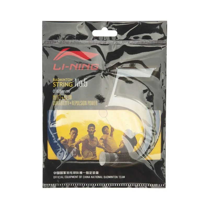 Li-Ning NO.5 Бадминтонные струны прочность отталкивания Мощность 10 м