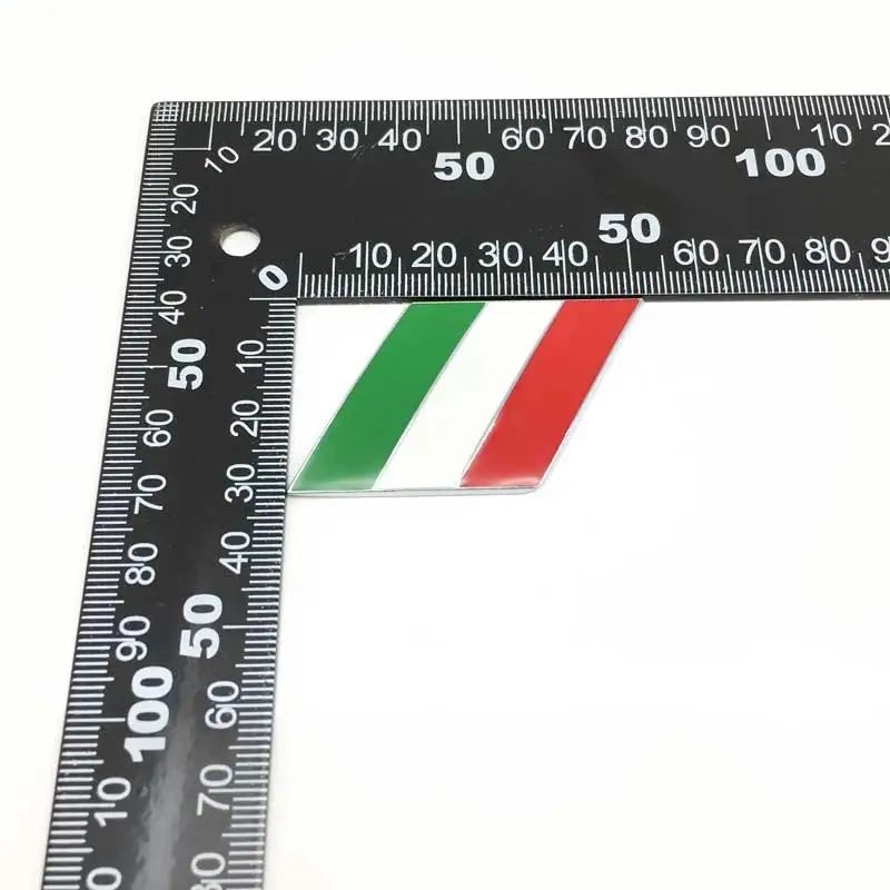 2 шт./пара 3D металлические наклейки для автомобиля Германия Италия Франция флаги