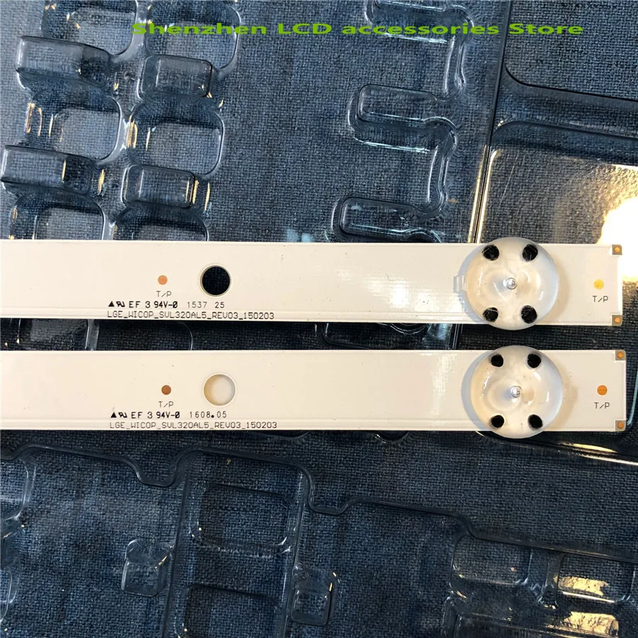 12 шт./лот 5 лампы для LG 3" ТВ Innotek прямая 15.5Y 32 дюймов 32LF510B 32LH590U SVL320AL5 DH_LF51 32LH51_HD SSC_32inch_HD