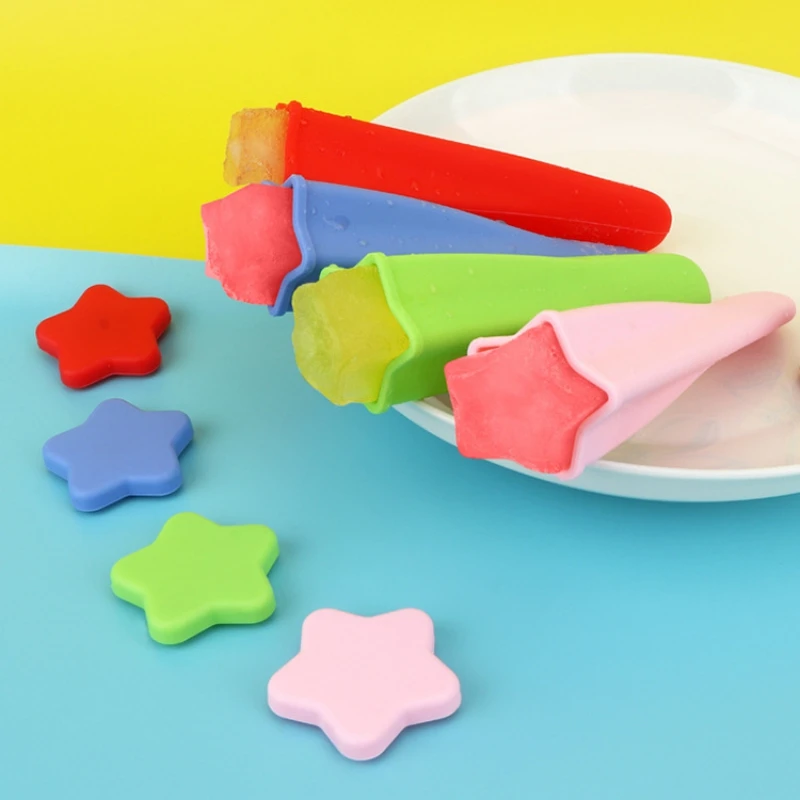 

DIY Silicone Moulds Cute Shape Kids Ice Cream Mold Children's Festival Gifts Home Creative Mould Product