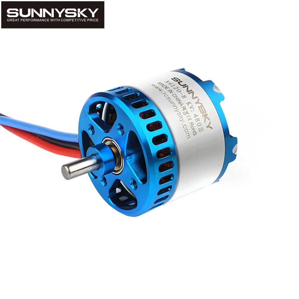 1 шт. SunnySky X4120III 485KV/550KV высокой эффективности безщеточный мотор для 3D трюковый Дрон