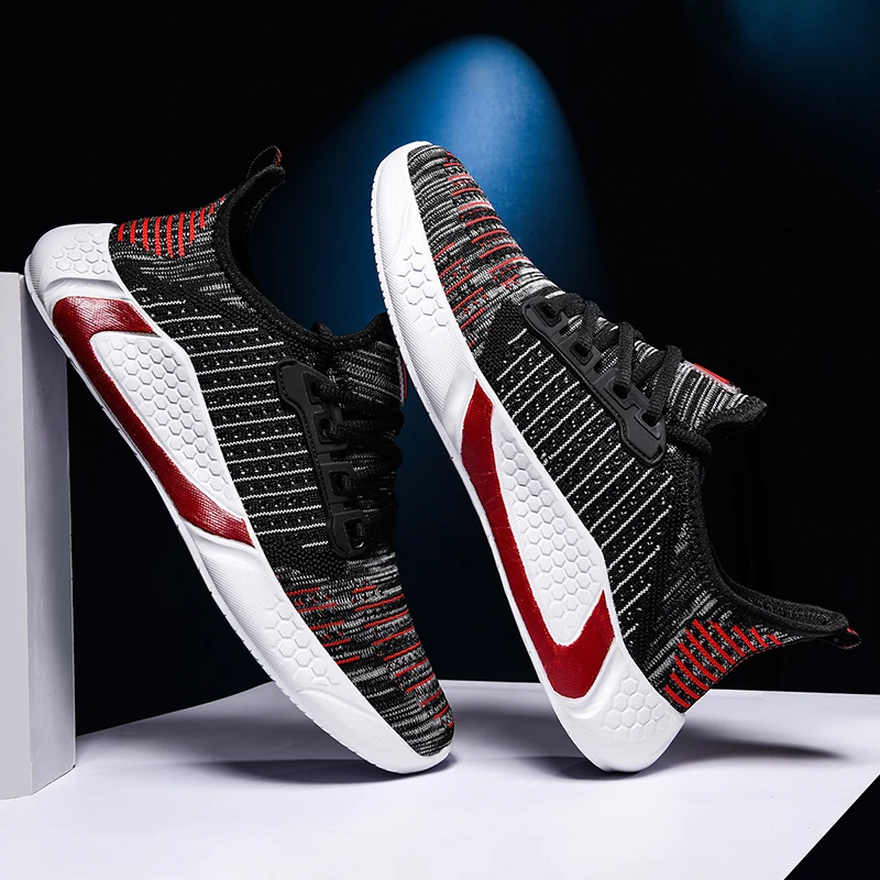 Кроссовки для бега мужские носки кроссовки улицы спортивные мягкие цельные