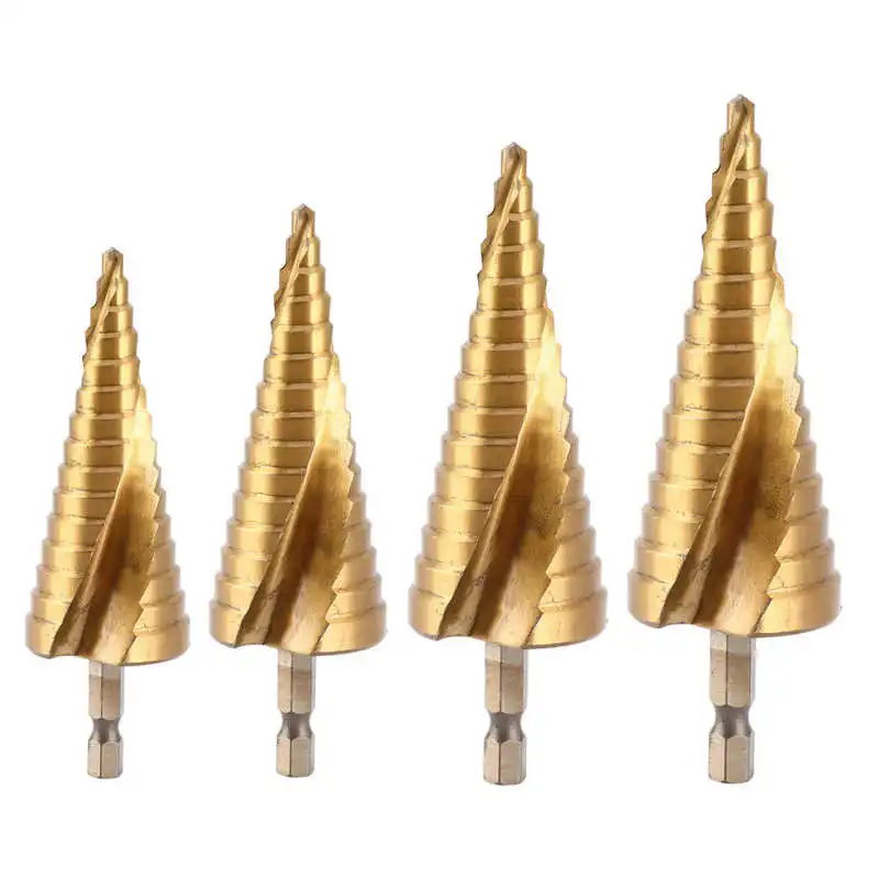 Высокоскоростное стальное ступенчатое сверло для сверления древесины|Сверла| |