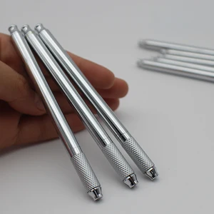 1 шт. микроблейдинг из нержавеющей стали ручная Татуировка с ручкой машины для 3D бровей вышивка Перманентный макияж