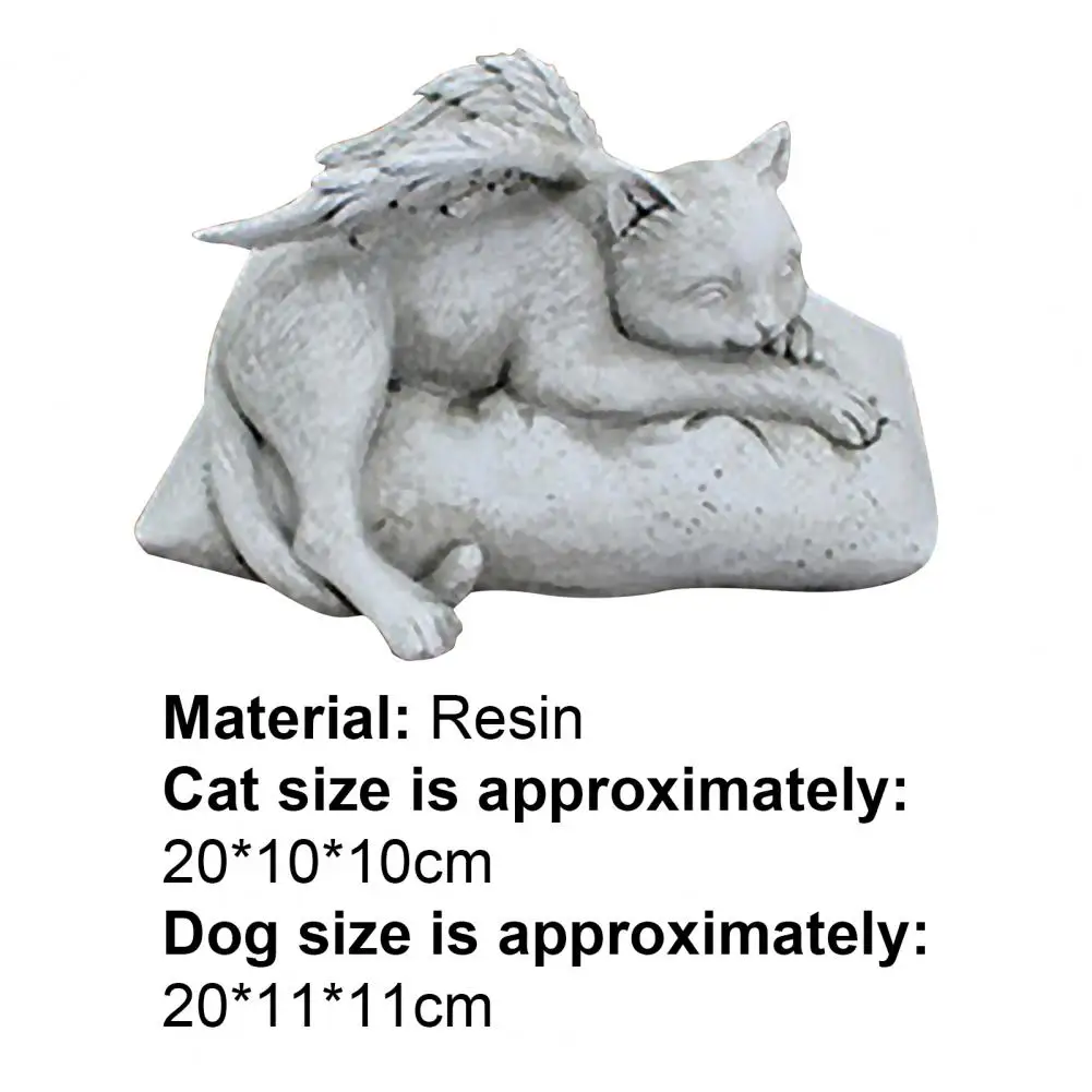 

Animal Statue Model Sculpture Multi-use Excellent Workmanship Resin Garden Excellent Workmanship Dog Statue Display Yard Decor