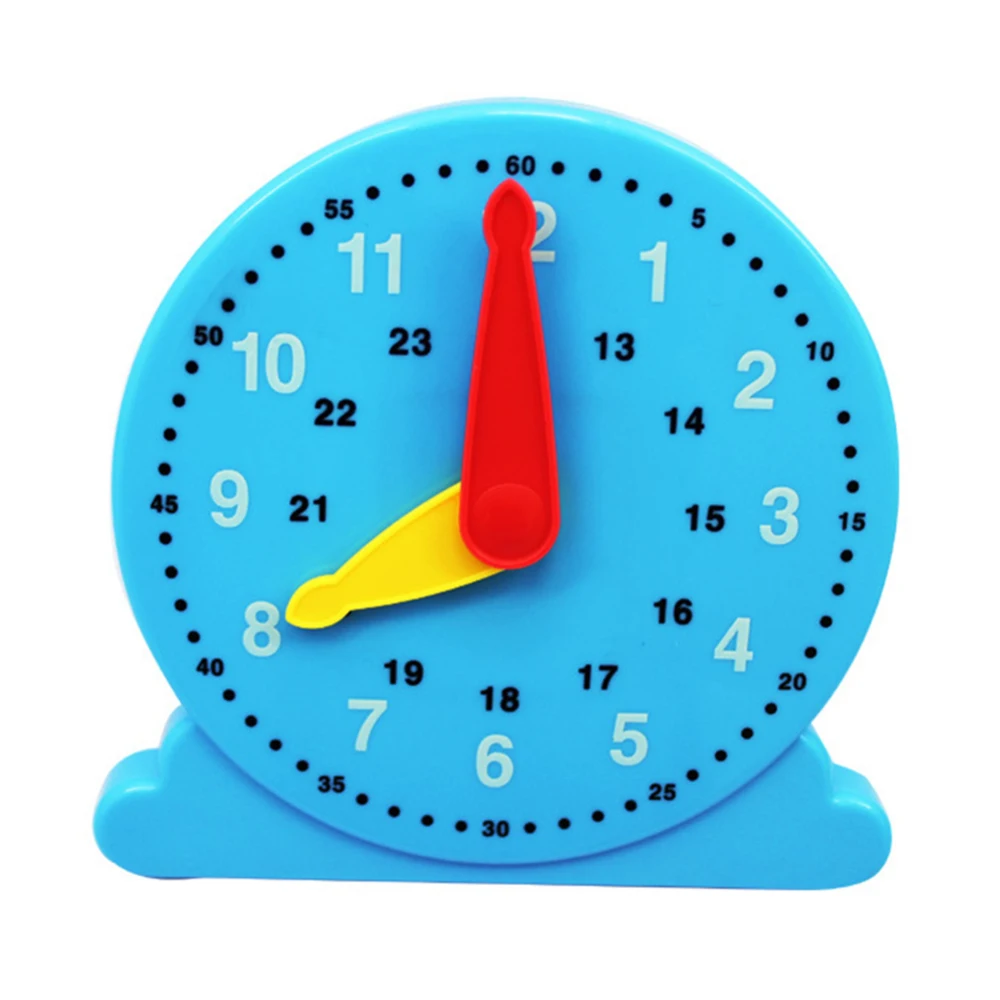 Детские деревянные часы Монтессори с часами минутными познавательные игрушки