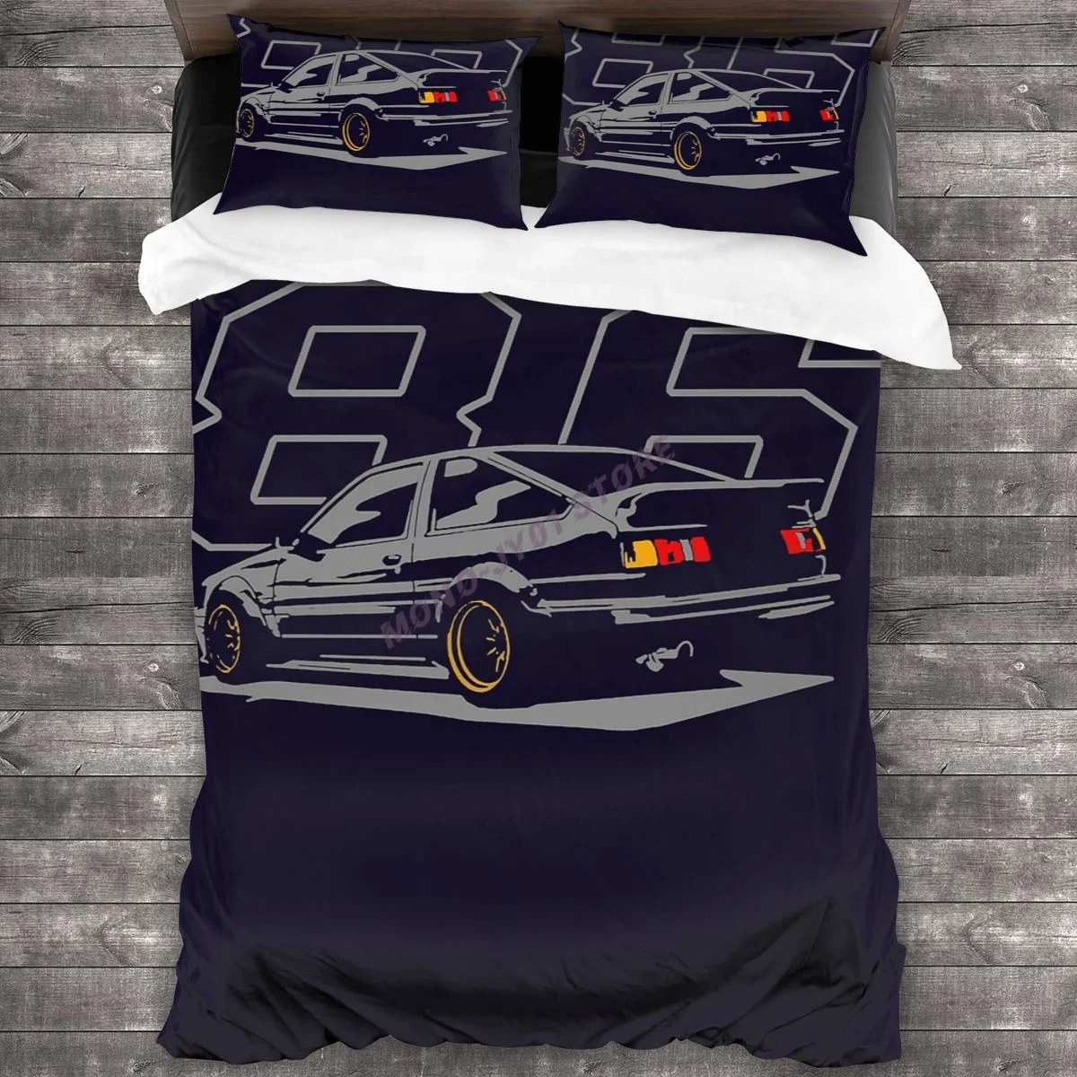 

AE86 Classic Jdm Japanese Car Bedding Set Duvet Cover Pillowcases Comforter Bedding Sets Bedclothes