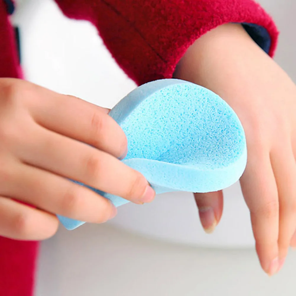 

1pc Round Shape Natural Seaweed Cleansing Flutter Sponge Wash Puff Cleaning Flutter Cosmetic Face tools D8W4