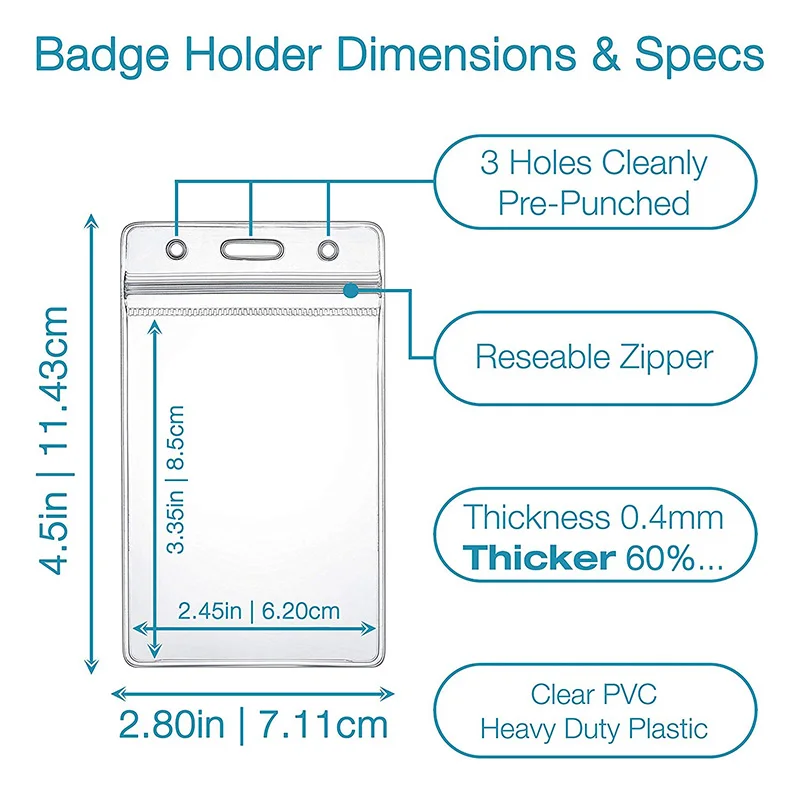 10 выдвижной держатель для карт + двухсторонний вертикальный Прозрачный