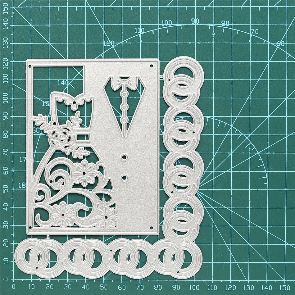 DiyArts костюм и платье Любовь штампы Рамка Металлическая резка штампы тиснение Трафарет Шаблон для скрапбукинга пробойник бумажные поделки Новинка