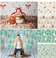 huayi christmas tree patterns photography backdrop baby shower child kids birthday photo background studio photocalls props