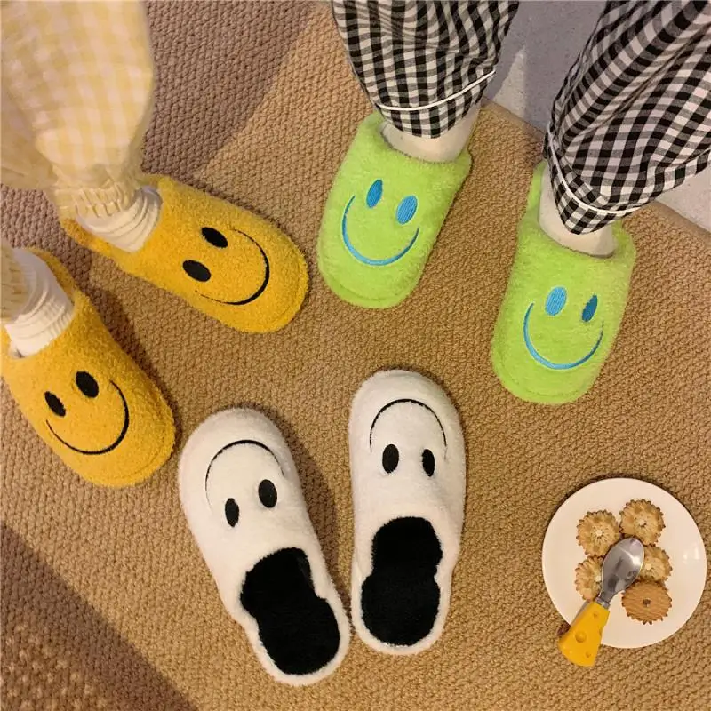 

Autumn and Winter New Fashion Cotton Slippers Cartoon Cute Girl Heart-shaped Wool Lamb Indoor Home Furry Drag Girl