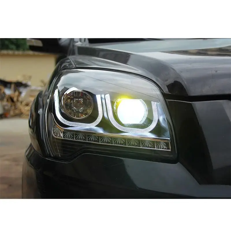 Автомобильные ходовые огни Luces Para Стайлинг дневные боковые указатели поворота