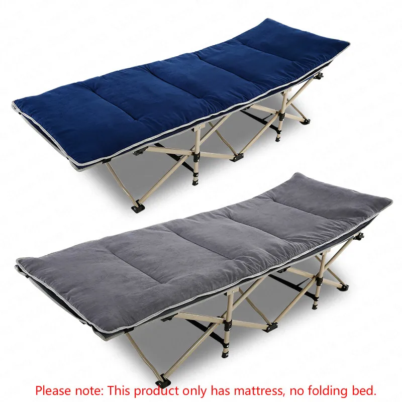 Усиленная портативная складная кровать одноместное офисное кресло для обеда сна
