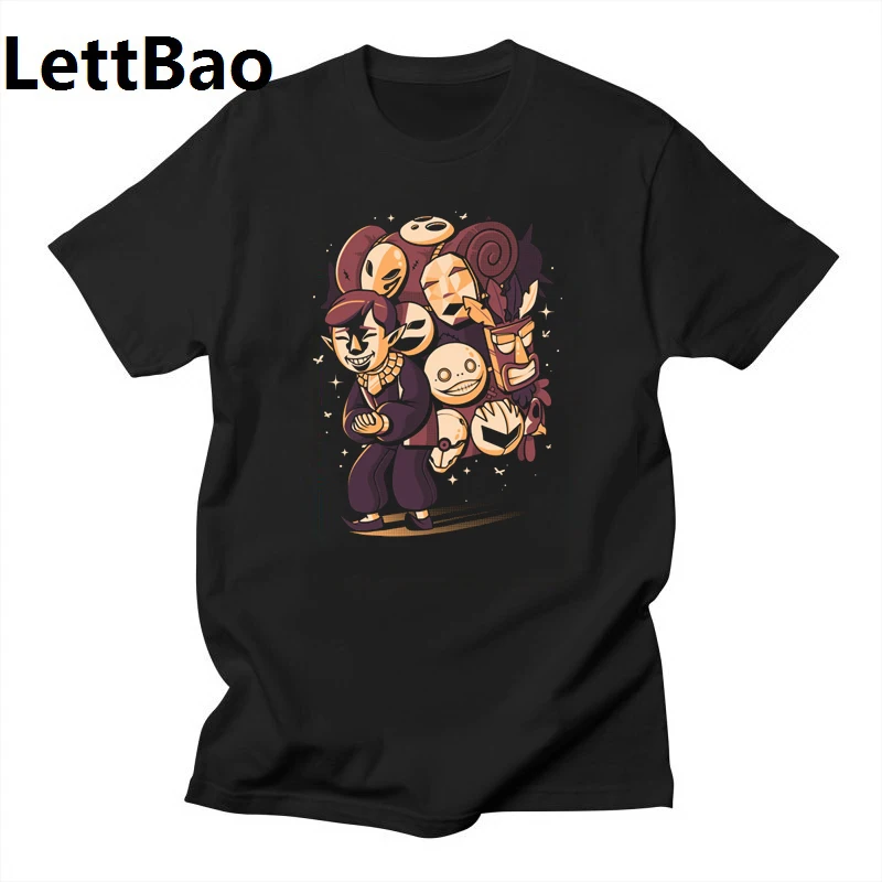 Плюс Размеры новые летние Camiseta Hombre футболка Для мужчин Happy жуткий продавец