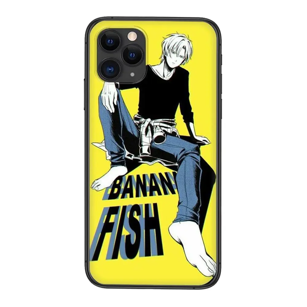 Чехол для телефона с рисунком бананов рыб аниме Galaxy Note 20 10 9 8 Lite Pro Ultra M51 M31 M30S A10 A10S A8