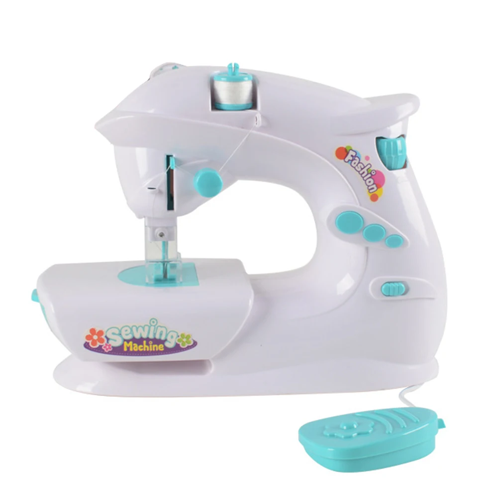 

Kids Pretend Play Toys for Girl Puzzle Baby Early Educational Toy Children Simulation Electric Mini Sewing Machine