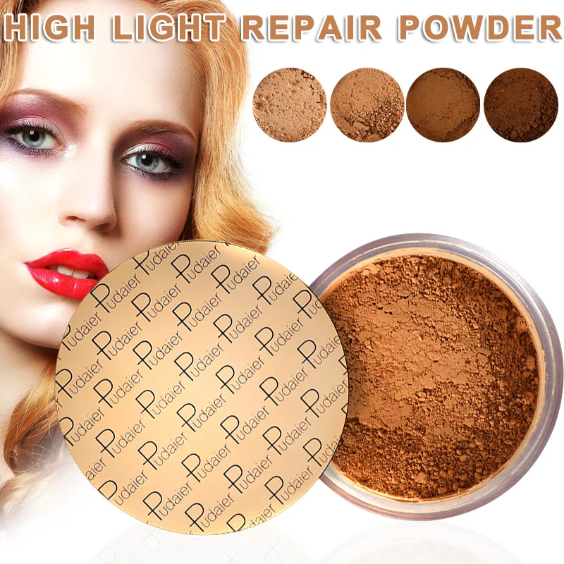 Макияж Рассыпчатая Пудра матовая минеральная Oil-control консилер для лица