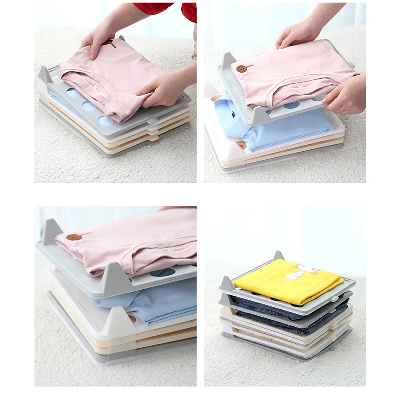 10 шт. быстрая одежда складывать доску костюмы организации системы рубашка Папка