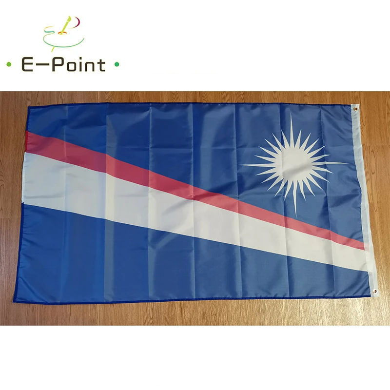 

Marshall Islands Flag 2ft*3ft (60*90cm) 3ft*5ft (90*150cm) Size Christmas Decorations for Home Flag Banner