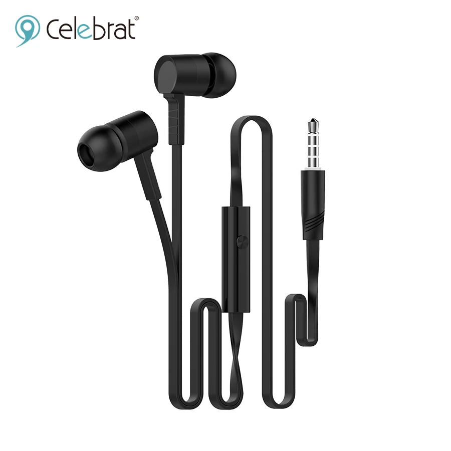 Плакатом D2 стерео бас наушники вкладыши 3 5 мм проводные Металлические Наушники Hi