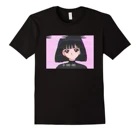 Грустная Ретро футболка с японским аниме Vaporwave