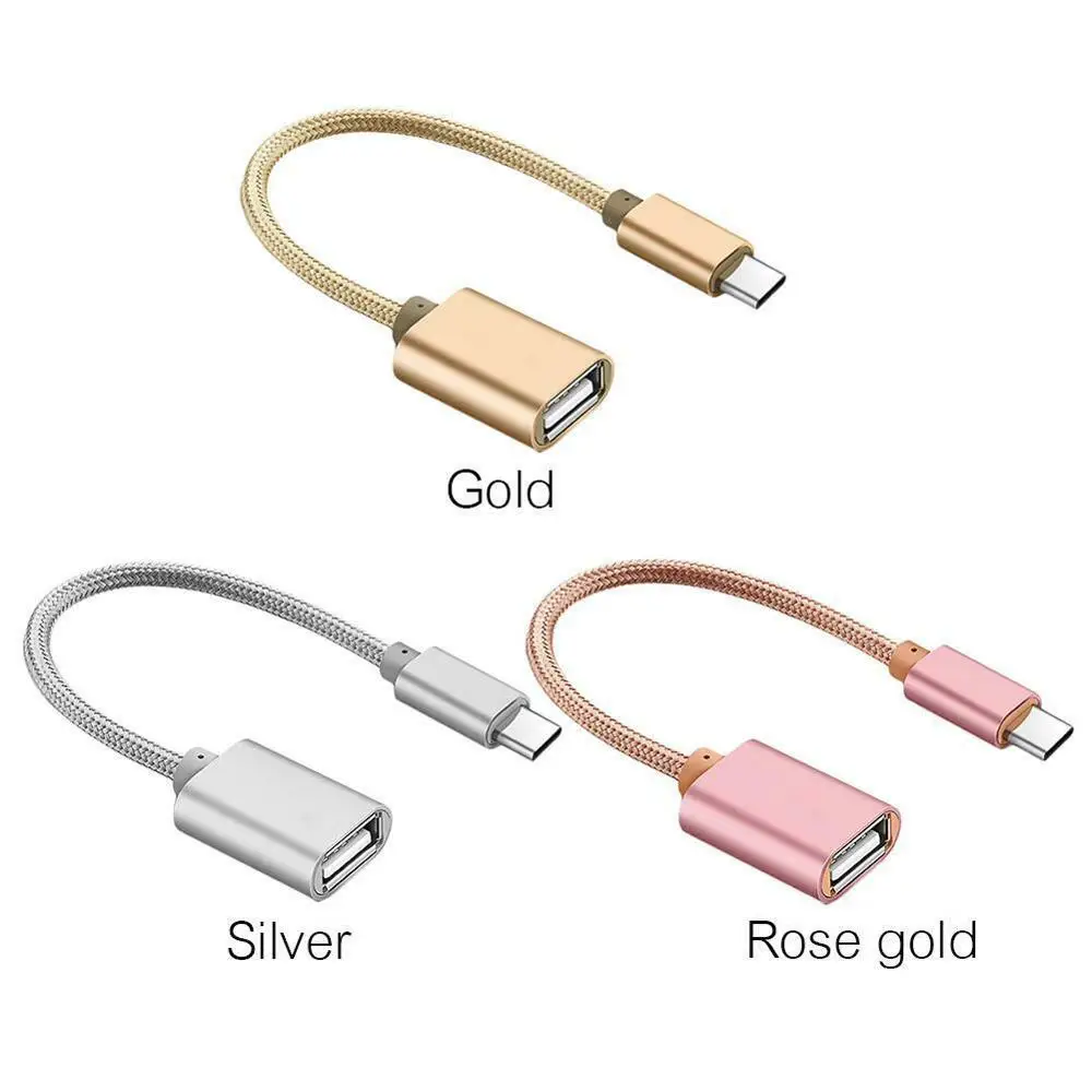 USB C 3 1 Тип Мужской Женский Адаптер конвертера OTG | Мобильные телефоны и аксессуары