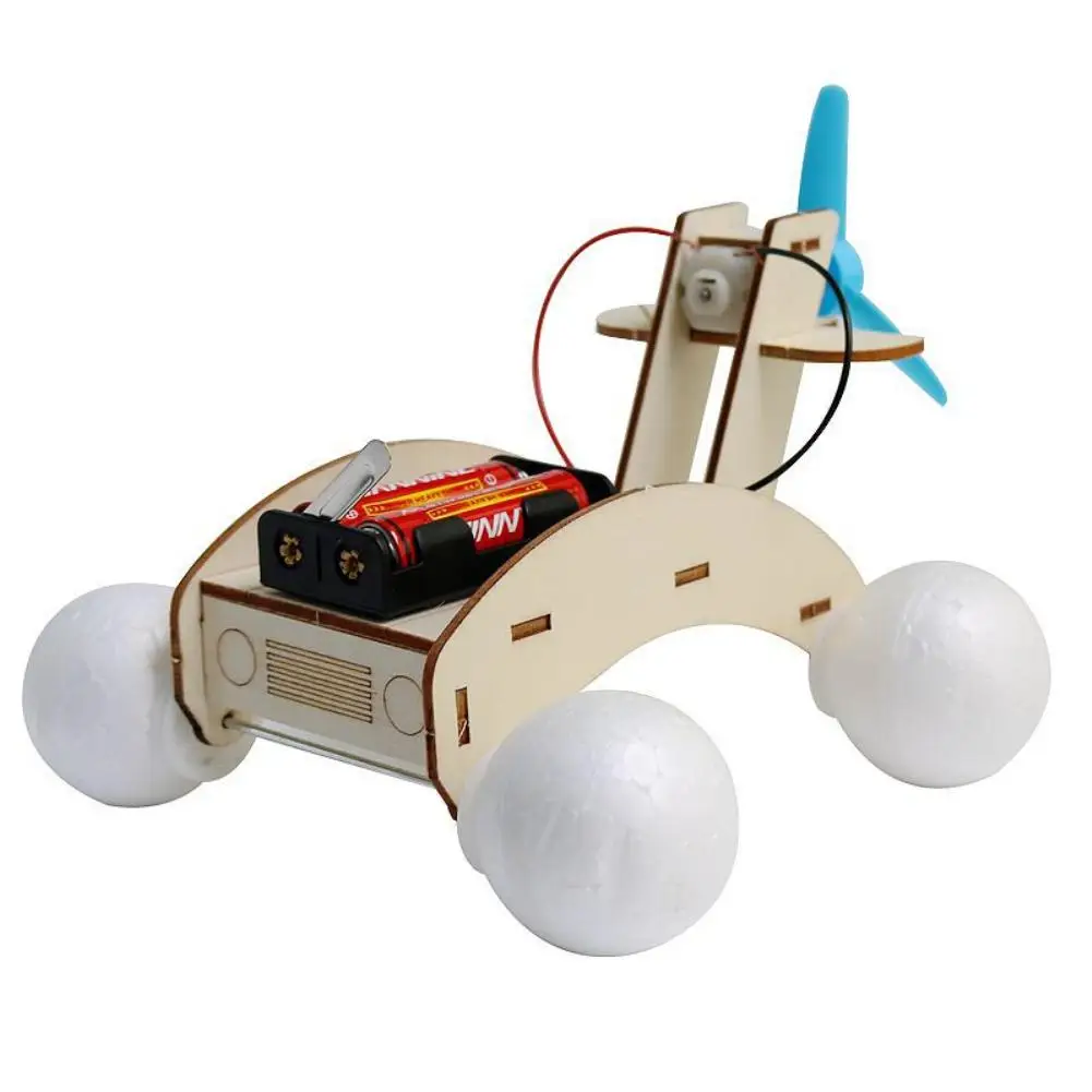 

Diy Scientific Experiment Assembly Model Wooden Amphibious Vehicle Toy