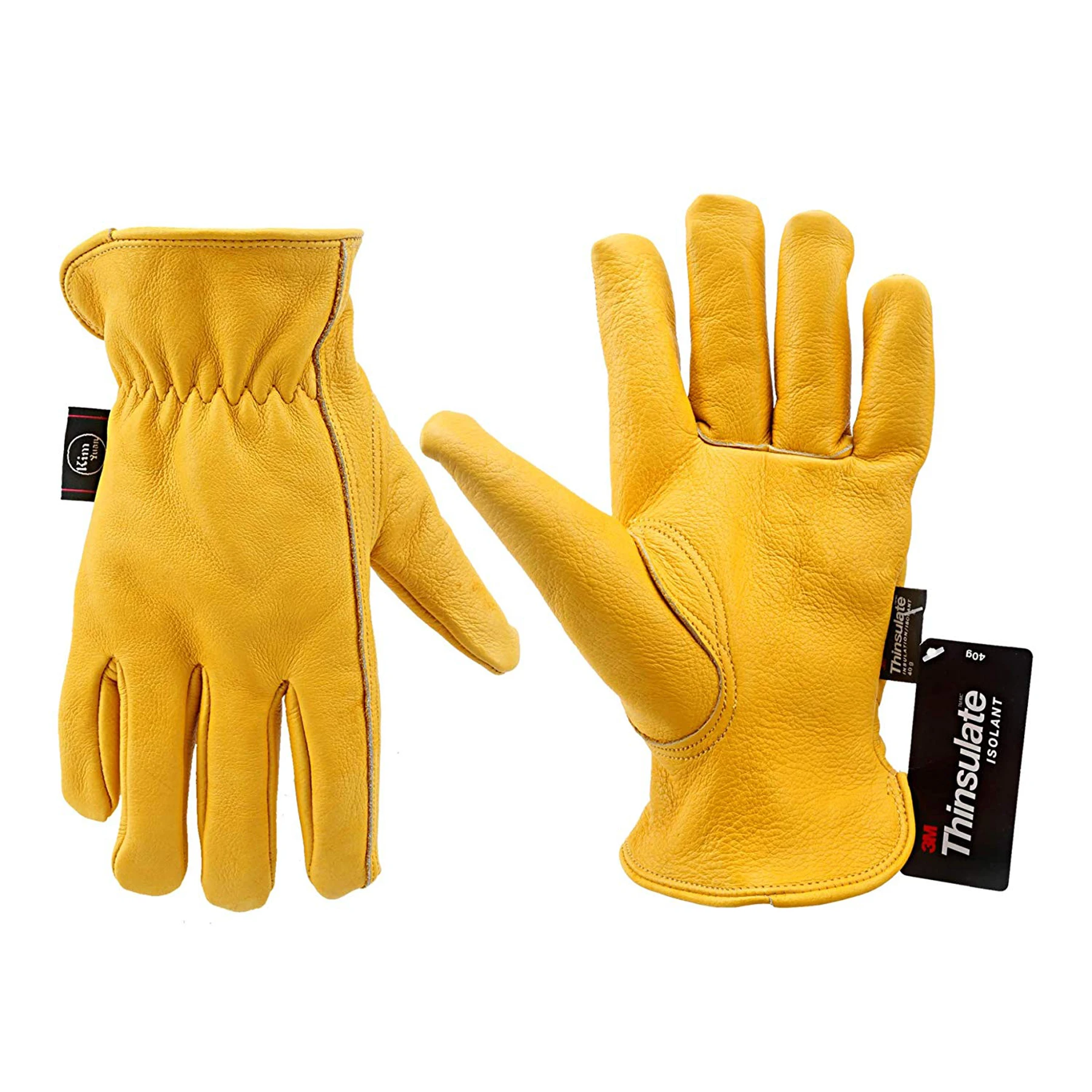 100 Pair Work Gloves Cowhide Driver Security Protection Wear Safety Workers Welding Gloves For Men qiangleaf brand new men s work gloves cowhide leather security protection wear men safety driver working welding glove 3zg