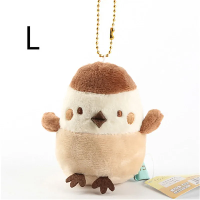 L 7 см Sumikko Gurashi Мягкая Подвеска для ключей плюшевые игрушки для детей детские мягкие куклы игрушки для девочек подарок на день рождения сумка Подвеска - Цвет: L